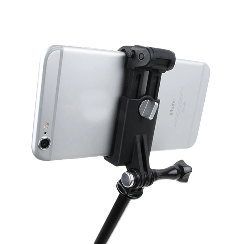 

GoPro Selfie stick Connecting Smart Phone Clip for iPhone Xiaomi Samsung Huawei Cell/Mobile Phone Tripod Monopod Adapter Mount