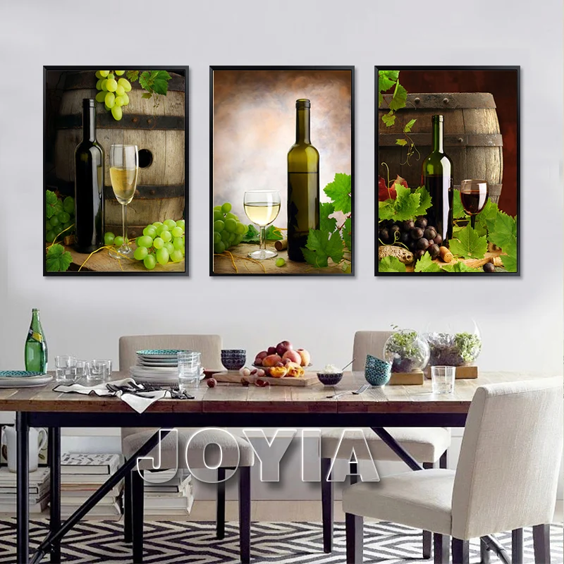 Us 6 41 40 Off 3 Piece Canvas Art Barrels White Wine Modern Wall Paintings G Red For Dinning Room Home Decor No Frames In Us 6 41 40 Off 3 Piece Canvas Art Barrels White Wine Modern Wall Paintings G Red For Dinning Room Home Decor No Frames In