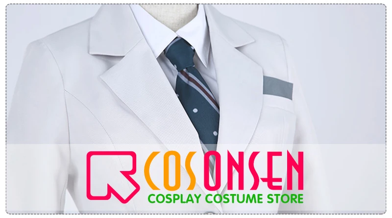  Game PUBG Playerunknown's Battlegrounds Girl White Uniform Cosplay Costume Full Set COSPLAYONSEN Al