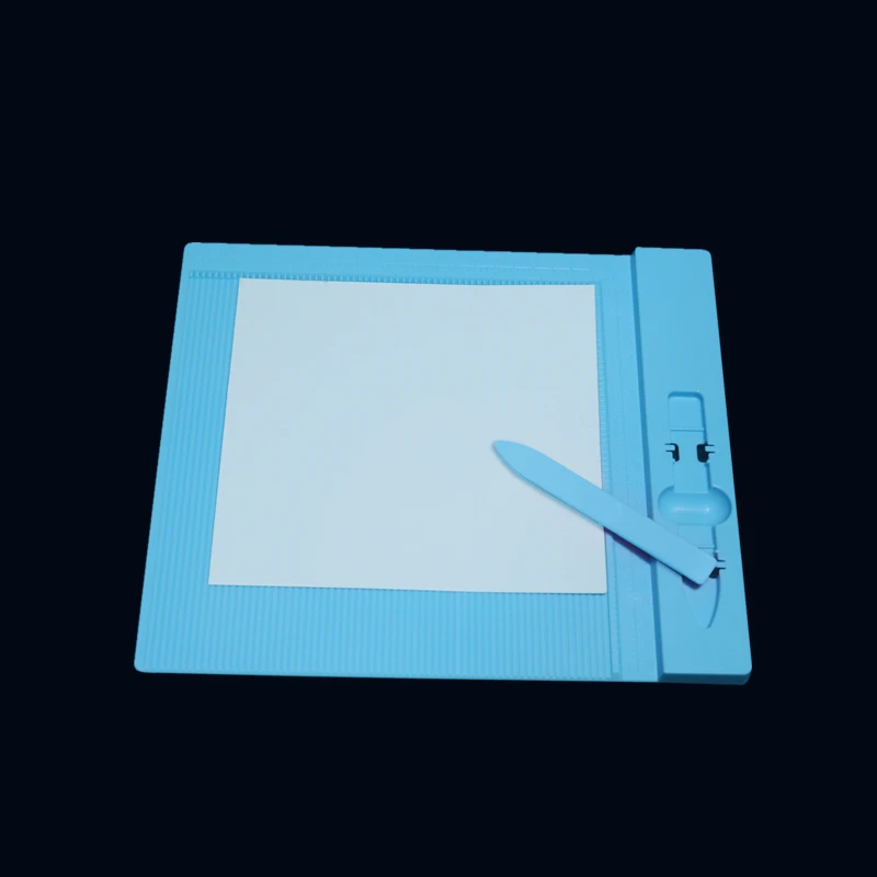 Пластиковая счетная Пазовая доска для скрапбукинга, бумажная крафт-карта, конверт 27,5*23 см, складной инструмент для скрапбукинга
