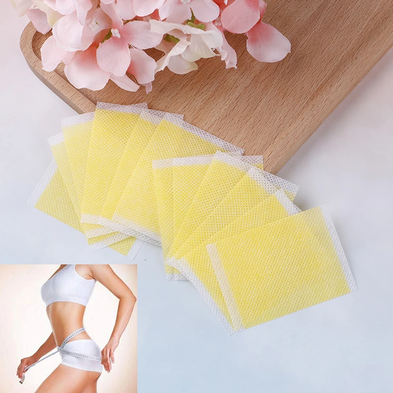 10Pcs Weight Lose Paste Navel Slim Patch Health Care Slimming Patch Products Fat Burning Detox Adhesive Slimming Patch