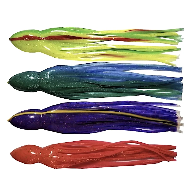 14 inch Octopus Skirt Lure Skirt Bait Fishing Tackle Big Game Lure