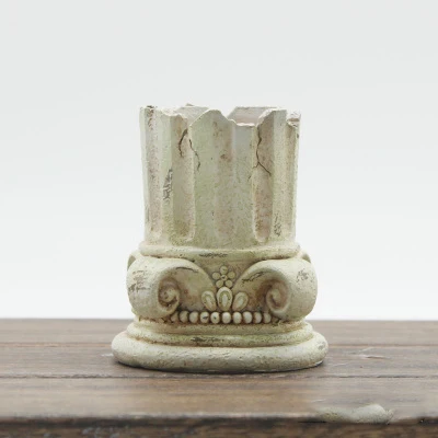 Силикагель силиконовая форма плантатор римская колонна цветочные горшки Мути-мясной горшок формы 3d формы для ваз ручной работы