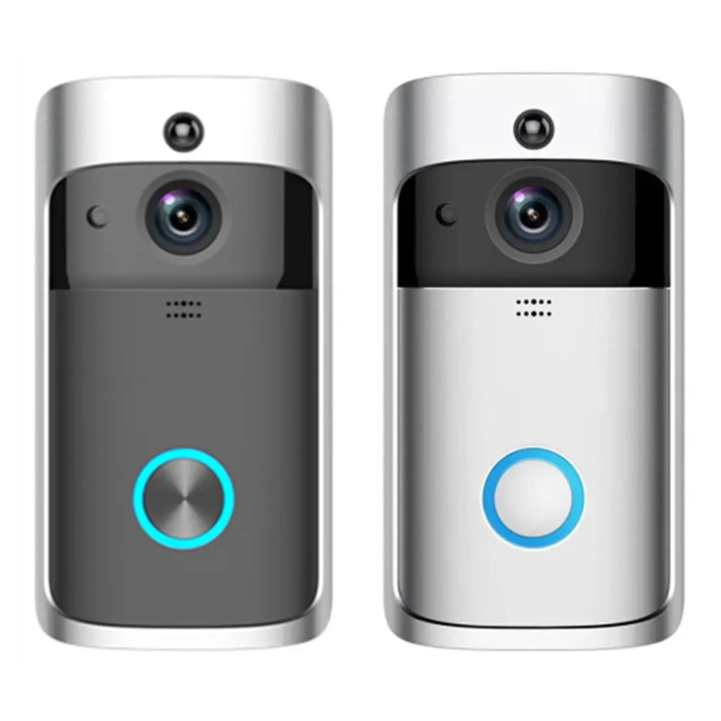 

Smart WiFi Video Doorbell Camera Visual Intercom with Chime Night vision IP Door Bell Wireless Home Security Camera