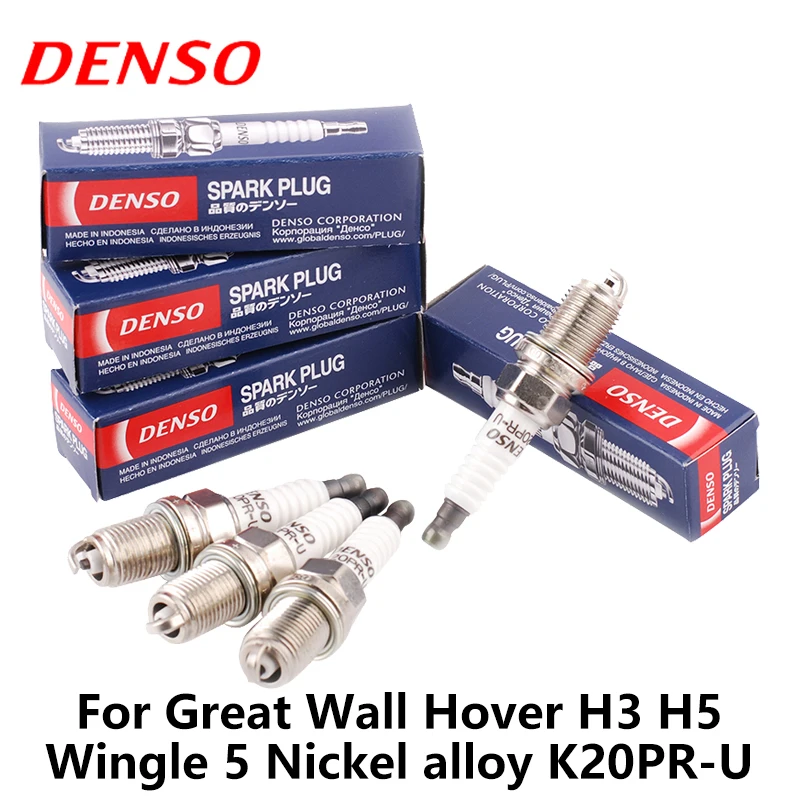 DENSO Car Spark Plug For Great Wall Hover H3 H5 Wingle 5 Nickel alloy