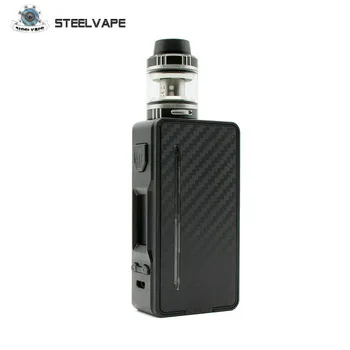 

Original Steelvape Aurora 80W Box Mod kit 3ml Tank Fit 18650 Battery TC electronic Cigarettes Vape Mod 2018 NEW VS SMOK AL85
