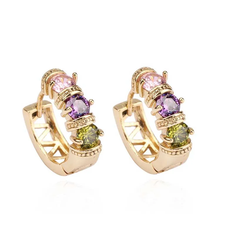 Buy Stylish elegant Hoop Earrings plated with fine