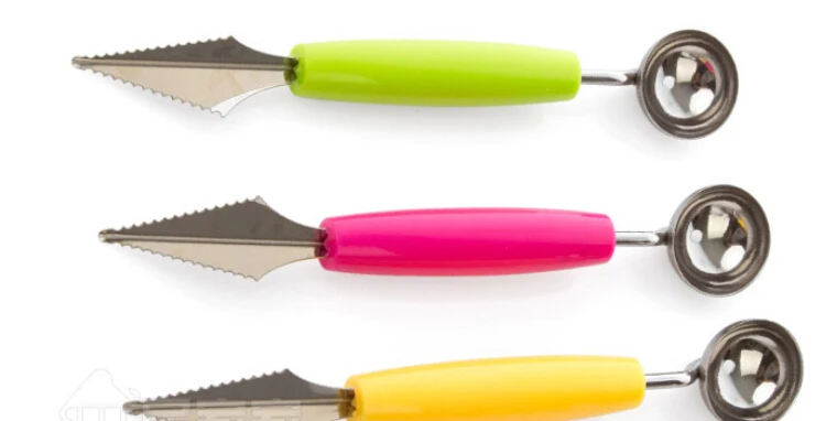 Распродажа! DIY Инструменты для карвинга маленький нож для фруктов приспособления для резки мороженое своими руками совок для мячей ложка Баллер Ассорти холодной посуды Инструмент