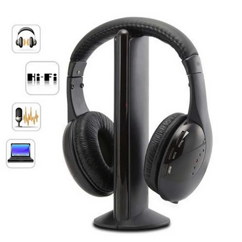 Беспроводные Bluetooth наушники DVD TV MP3 игровые портативные FM передатчик сигнала