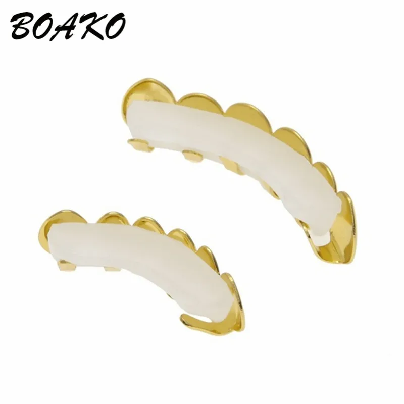 BOAKO, Золотая решетка, решетка для зубов, гриль, хип-хоп, мужские верхние и нижние грили, зубной рот, панк, зубные колпачки, рэппер, косплей, украшения для тела