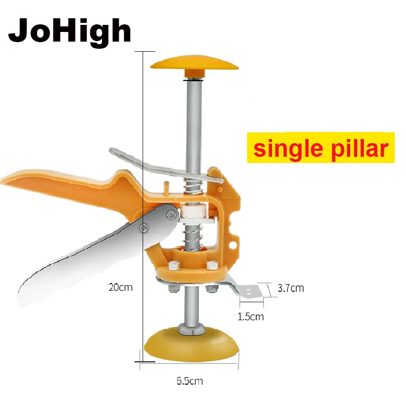 JoHigh 1 шт. нивелировщик для плитки настенная плитка вспомогательный инструмент одиночный столб настенная плитка регулятор высоты сталь+ ПП Материал