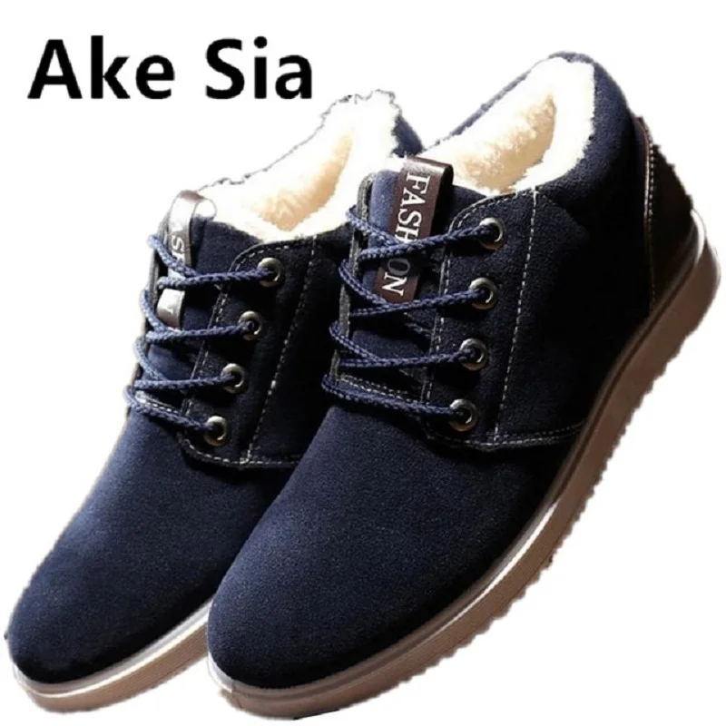 

2019 men's snow boots Winter keep warm Cotton Fabric Fabric fashion fashion shoes men lace shoes thick bottom men casual board s