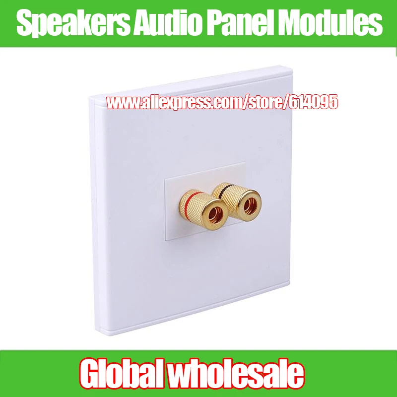 

1pcs Speakers Audio Panel Modules / Audio Sockets Amplifier Adapters / Audio Wall Module 128-type