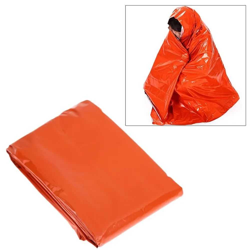 Thicken 2.1*1.3m Camping Portable Emergency Blanket First Aid Survival