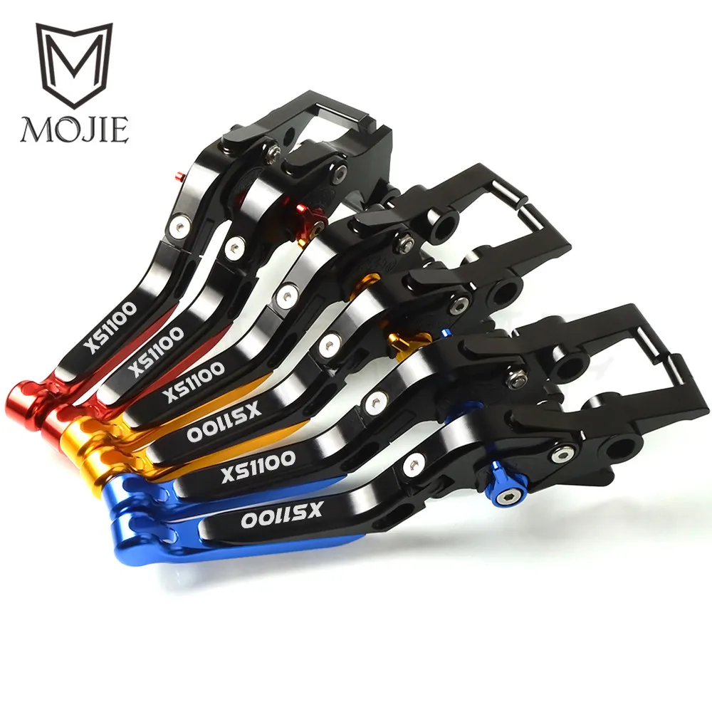Для Yamaha XS1100/S XS1100 XS1100S 1978-1985 1979 1980 1981 1982 1983 1984 мотоцикла с ЧПУ Складные выдвижной сцепные рычаги