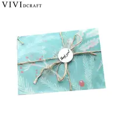 Vividcraft 3 шт./компл. Ретро Письмо Конверты почтовые бумажные Наборы для ухода за кожей записи Бумага письмо сульфат Бумага конверт для