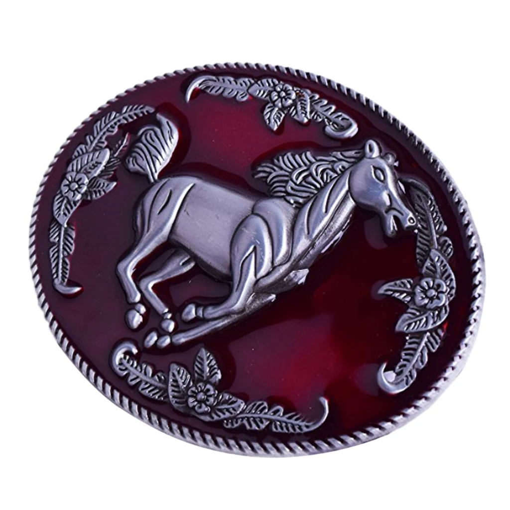 Zinc Alloy Belt Buckle for Men High Quality Alloy Material Gold Silver Horse Adaptation width 3.5CM Designers Fashion Design 