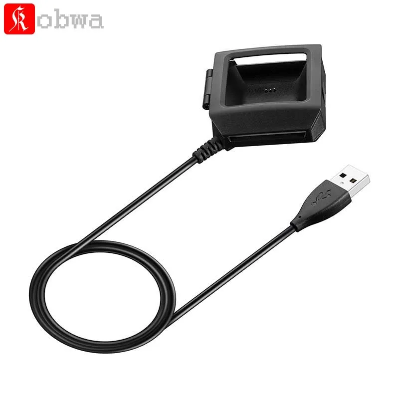 

Kobwa Charger Clip For Fitbit Ionic Replacement USB Charger Adapter Charger Cord Charging Dock For Fitbit ionic Smart Watch