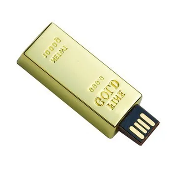 Usb флэш-накопитель U диск 32 Гб водонепроницаемый супер слиток/золотой слиток usb 2,0 флэш-накопитель карта памяти 4 ГБ 8 ГБ 16 ГБ 32 ГБ