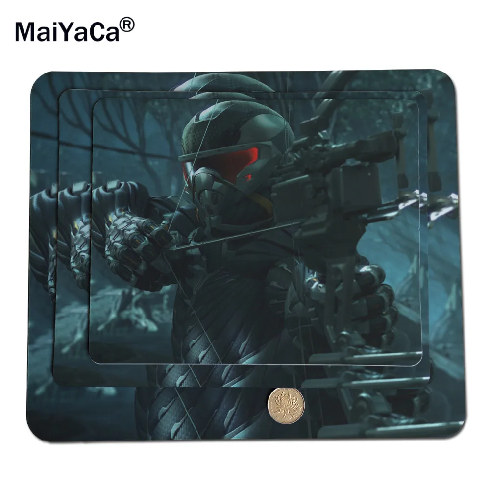 Maiyaca Crysis охотились становится резиновая Мышь Pad стол Коврики 18*22 см и 25*29 см