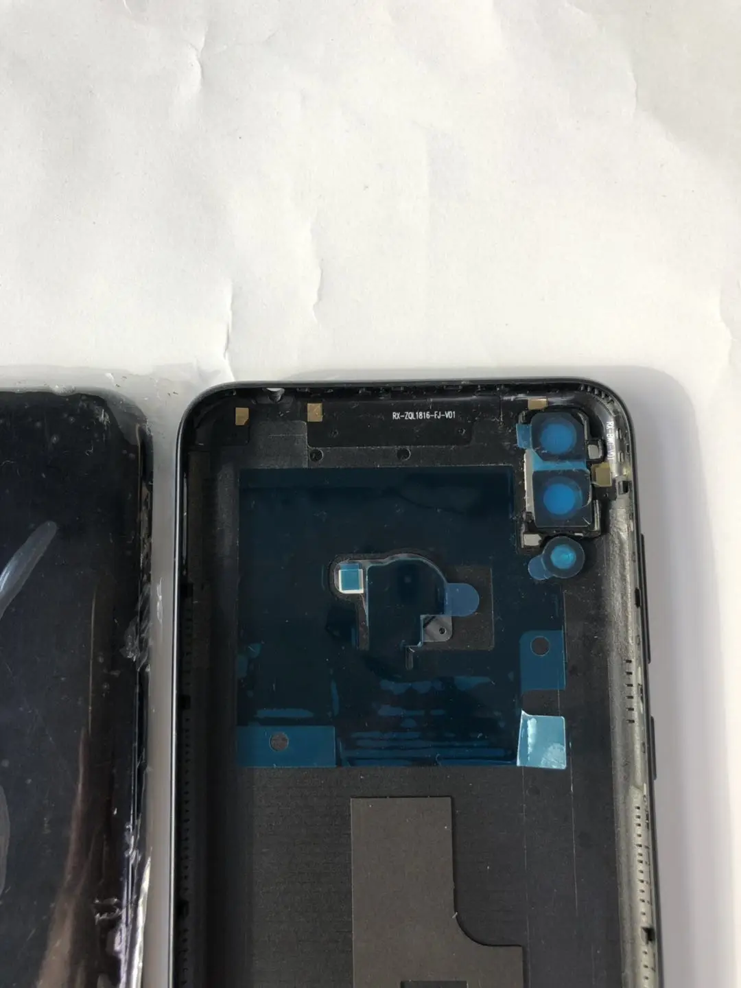 Оригинал для 5 дюймового Huawei Honor 8C фотоэлемента задняя крышка корпуса