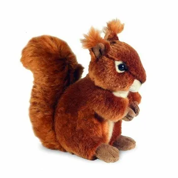 

6" 15cm Simulation Red Squirrel Sciurus vulgaris soft toy stuffed animal plush toy children personalized gift