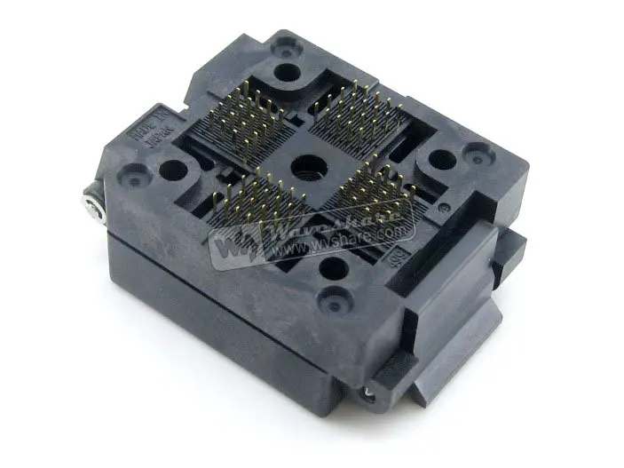 QFP80 TQFP80 LQFP80 PQFP80 FPQ-80-0.4-01 Enplas QFP IC тест-запись гнездо 0,4 мм шаг