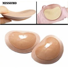 MISSOMO подушечки для бюстгальтера, женские подушечки для груди, пуш-ап, аксессуары для купальника, силиконовые подушечки для бюстгальтера, накладки на соски, наклейки Патчи, вставки, спонж для бюстгальтера