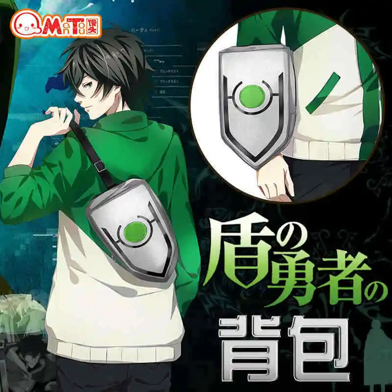 

The Rising of The Shield Hero Iwatani Naofumi Shoulder Arm Bag Backpack Cosplay