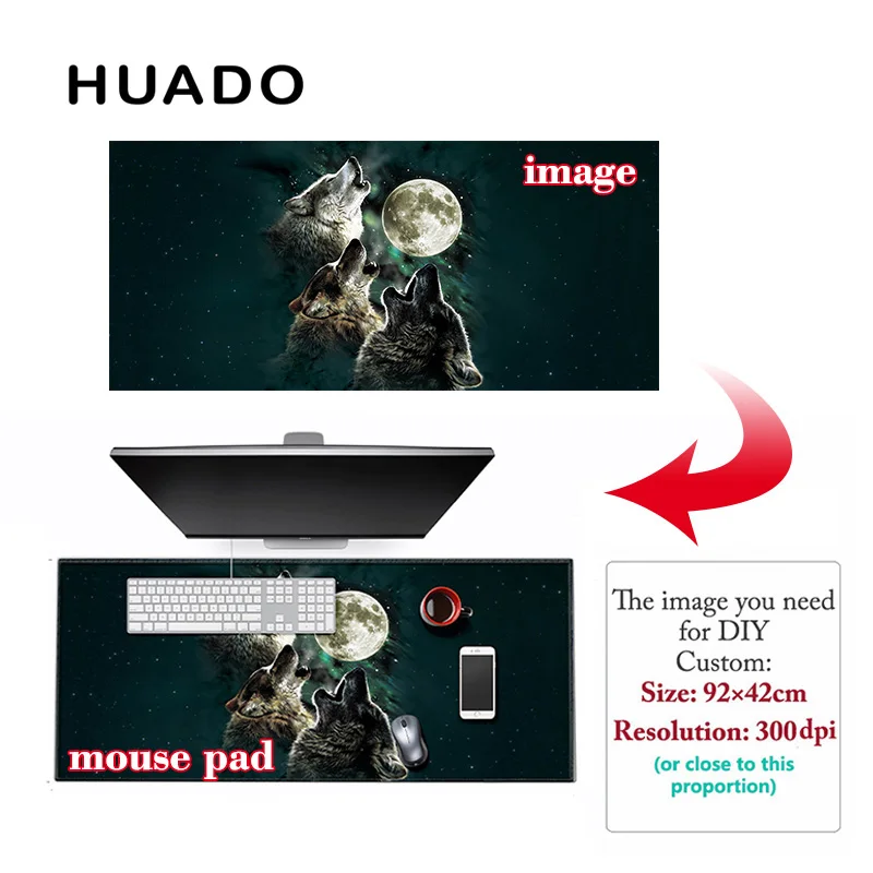  3pcs/lot gaming mouse pad big mousepads mouse mats XL size for overwatch/cs go/ dota/stalker/office