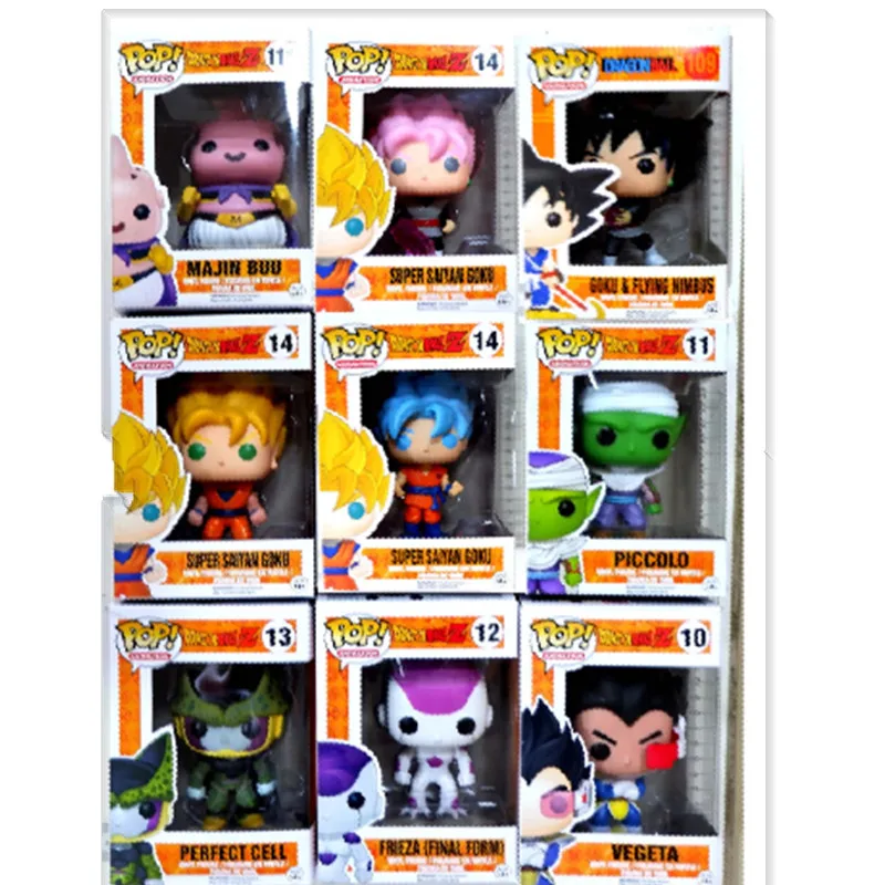 Funko pop официальный японский аниме Dragon Ball виниловая модель фигурки коллекция