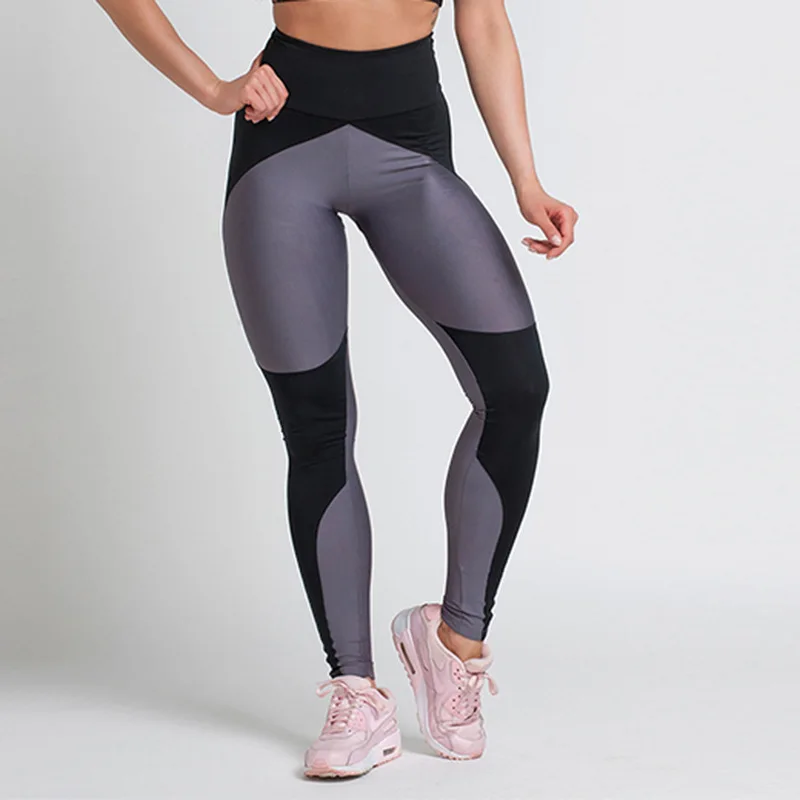 

push up yoga leggings plus size yoga pants women seamless/sport/gym leggings sport women fitness Stitching high waist hip yoga