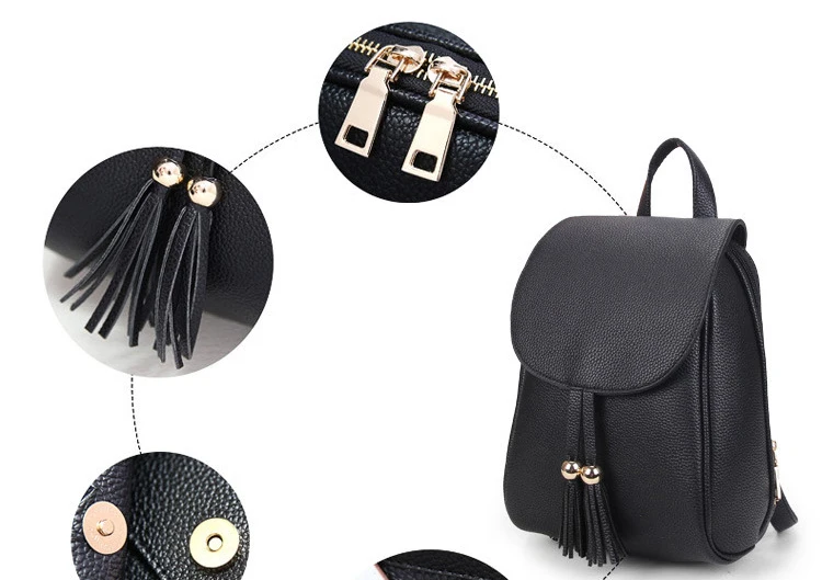 women leather backpack  (4)