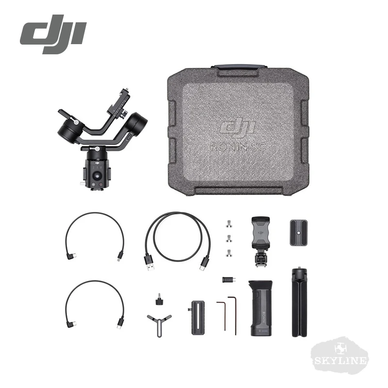 DJI Ronin SC/Ronin-SC Pro комбо 3-осевая стабилизация Камера Управление весом более 2 кг грузоподъемность Ёмкость Срок службы батареи 11 часов