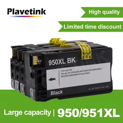 Plavetink совместимый картридж Замена для hp 950 951 для hp 950 Officejet Pro 8100 8600 8610 8620 8630 251dw принтера