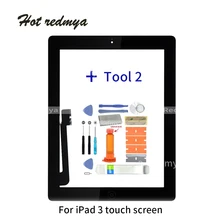 9.7"Touch Screen Digitizer Front Touch Panel Glass For iPad 3 TouchScreen Replacement Spare Part TP + Home Button + Repair Tools