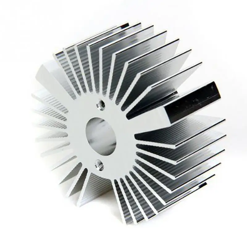 New Lighting Lamp Aluminum Heatsink 53Mm Diameter 22Mm Height Heat Sink For 3W Led Light Radiators huismerk kopen in de aanbieding
