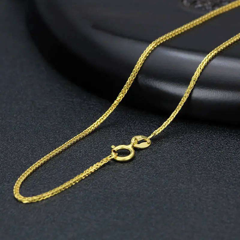 Цепочка из чистого желтого золота 1 шт. 4 цвета 5 2 Г|gold necklace|chain necklacenecklace gold |