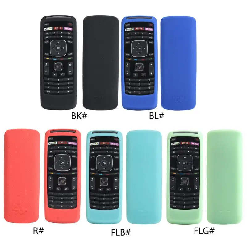 

Remote Control Protector Case Controller Silicone Cover Shockproof Washable Skin For VIZIO--XRT112 Smart LED LCD TV
