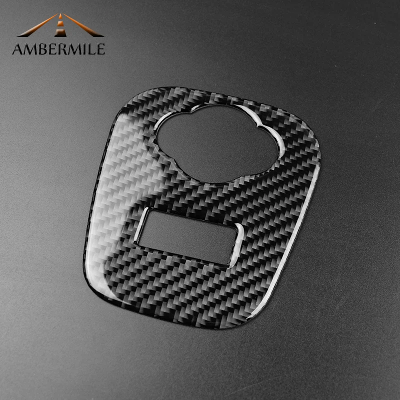 AMBERMILEfor Mini Cooper JCW F55 F56 аксессуары для салона автомобиля из углеродного волокна
