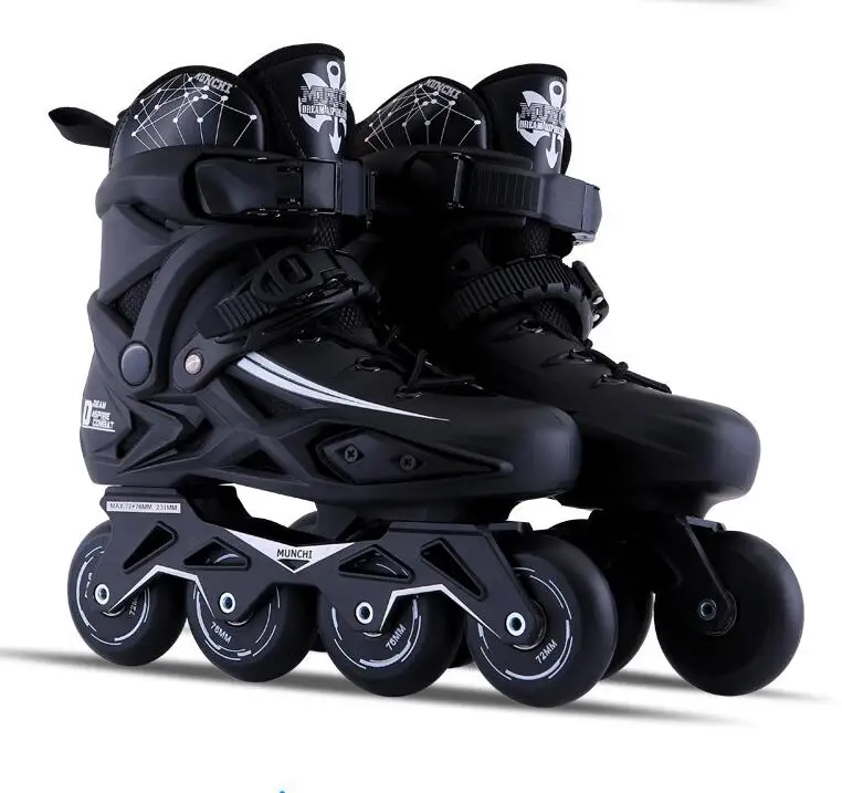 الكبار حذاء تزلج بعجلات الأسطوانة أحذية التزلج سباق التعرج انزلاق الكبار 2017 أحدث الاطفال الأحذية