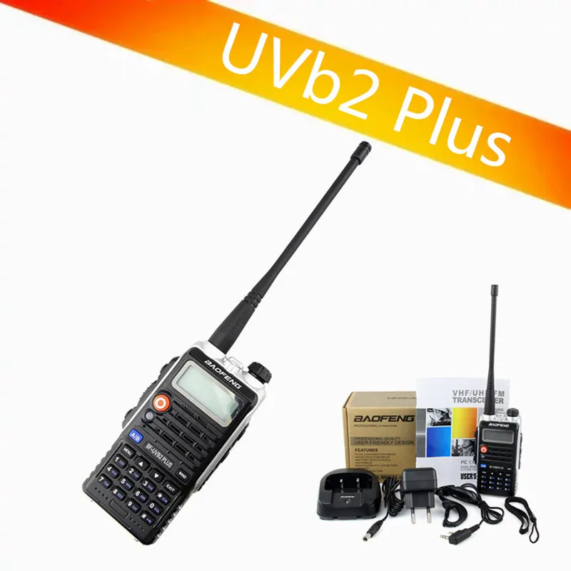Новая версия смартфона Baofeng uv-b2 plus Uvb2 Plus для мобильного радиопередатчика Cb мощная