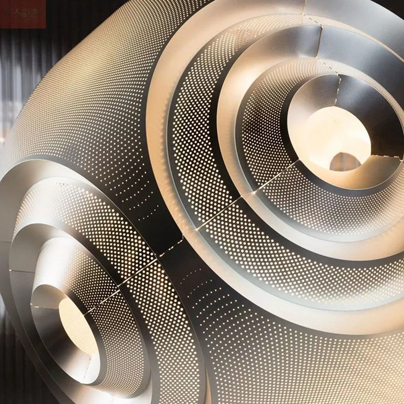 Modern Space Ball Pendant Lamp-10