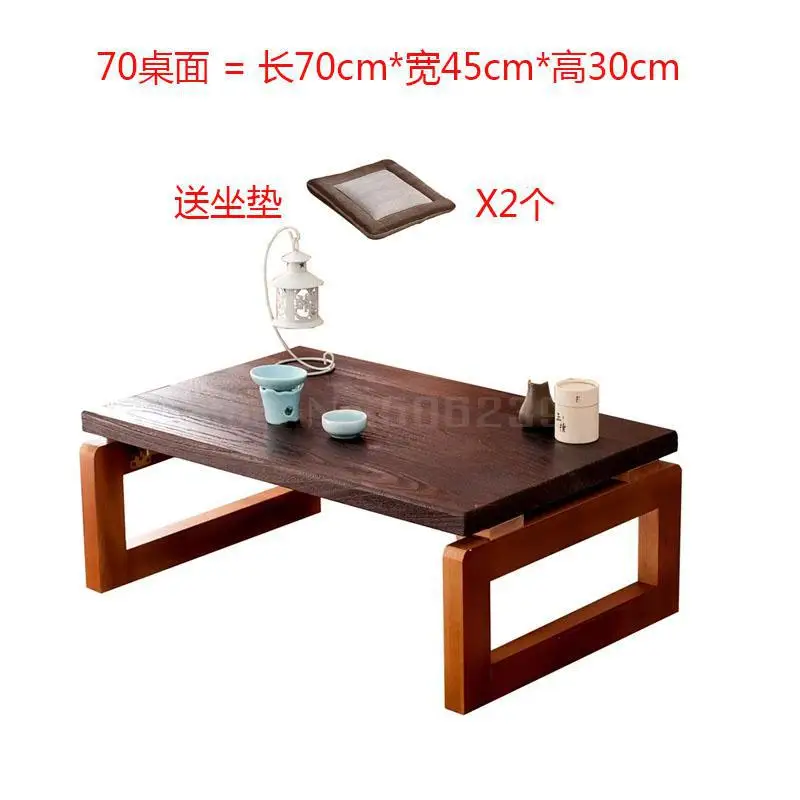 Балкон татами Журнальный столик эркер Столик Маленький журнальный столик низкий стол складной маленький столик чайный столик японский короткий стол - Цвет: same as picture8