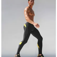 Компрессионные Мужские спортивные колготки для бега, мужские Леггинсы для бодибилдинга и бега, одежда для фитнеса, спортзала, спортивные Леггинсы, мужские брюки