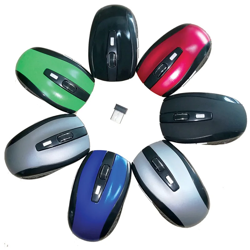 

2.4G Wireless Computer Mouse Gamer Mini Optical Mouse with USB Receiver 1600 DPI Gaming Mice for Loptop