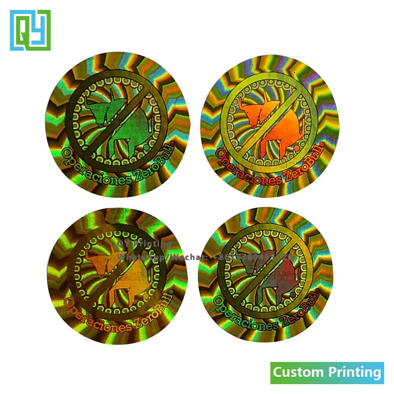 Рисунок 3 - голографические 3d-наклейки