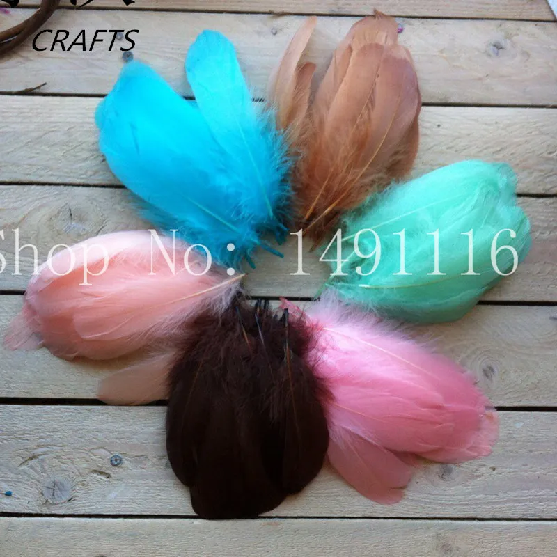 

20 pcs beautiful geese feathers, 5-8 "/ 13-20CM, diy wedding and festive carnival decorations