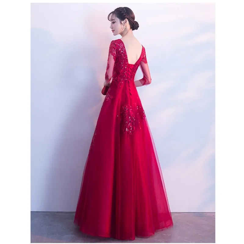 Вечерние Платье строгое Длинное Вечернее vestido de festa longo вечернее платье vestidos de novia вечернее платье с юбкой-годе платье SA083
