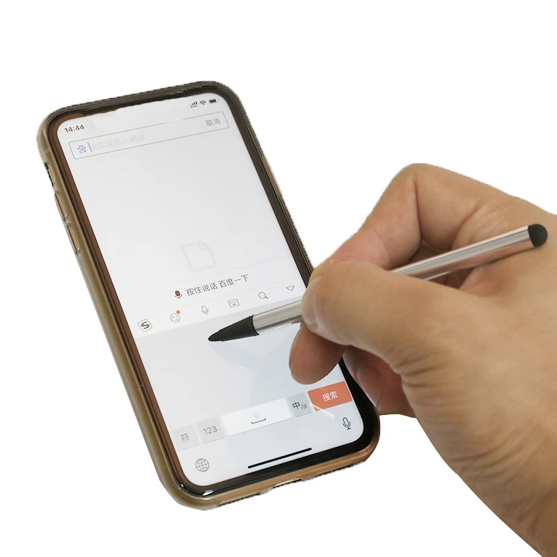 Стилус для сенсорного экрана Универсальный iPhone samsung Smart Mobile Phone Silver|Стилусы| |